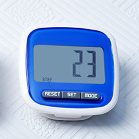 Mini Small Step Counter Movement Calories Digital Pedometer with Waterproof Wear Resistance Big Screen Stappenteller