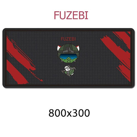 Cute Rainbow Six Siege 80x30cm Rubber Super Large PC Mousepad Gamer Gaming Mouse Pads XL Desk Keyboard Mat for Computer Laptop