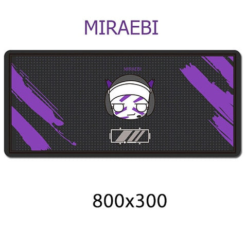 Cute Rainbow Six Siege 80x30cm Rubber Super Large PC Mousepad Gamer Gaming Mouse Pads XL Desk Keyboard Mat for Computer Laptop