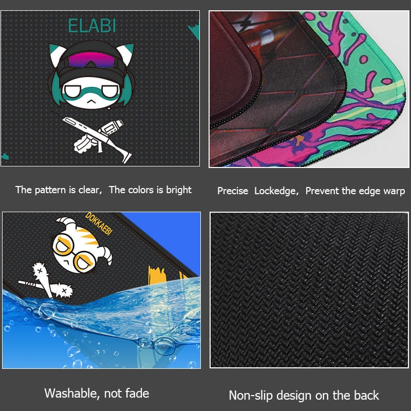 Cute Rainbow Six Siege 80x30cm Rubber Super Large PC Mousepad Gamer Gaming Mouse Pads XL Desk Keyboard Mat for Computer Laptop