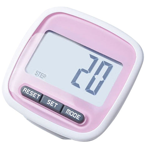 Mini Small Step Counter Movement Calories Digital Pedometer with Waterproof Wear Resistance Big Screen Stappenteller