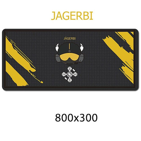 Cute Rainbow Six Siege 80x30cm Rubber Super Large PC Mousepad Gamer Gaming Mouse Pads XL Desk Keyboard Mat for Computer Laptop