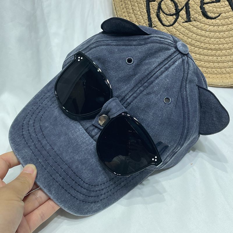 Fashion Personalized Cat Ears Duck Tongue Sun Hat