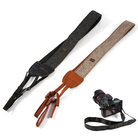 Universal Digital Camera Shoulder Neck Vintage Strap Belt For Sony Nikon Canon Pentax DSLR Quick Strap