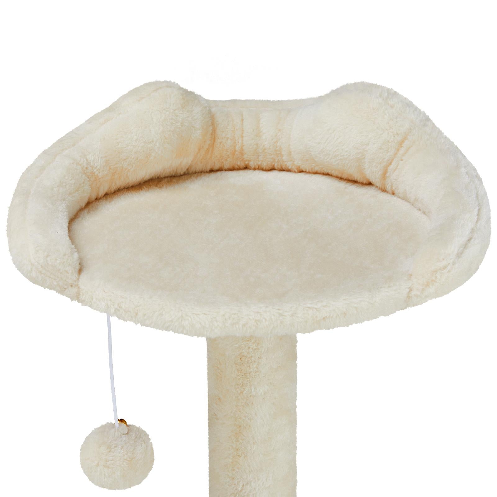 Multi-functional cat tree house cat climbing frame, lounge and recreation area detachable toy