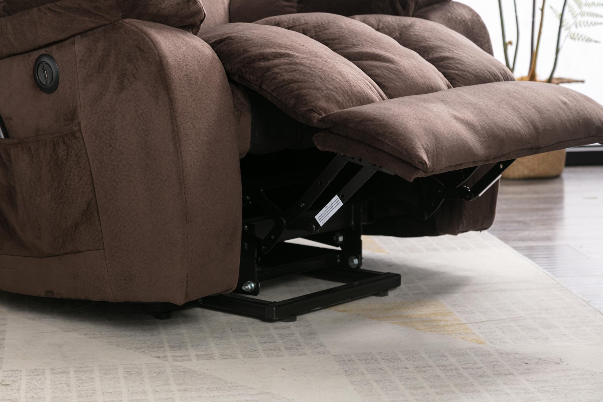 Overstuffed Massage Recliner Chairs with Heat and Vibration