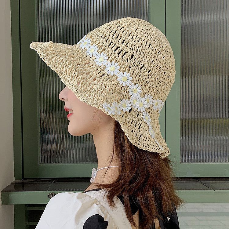 Sun Protection Foldable Straw Hat