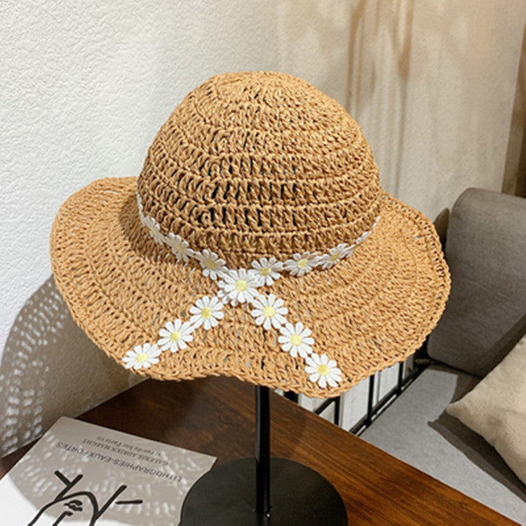 Sun Protection Foldable Straw Hat