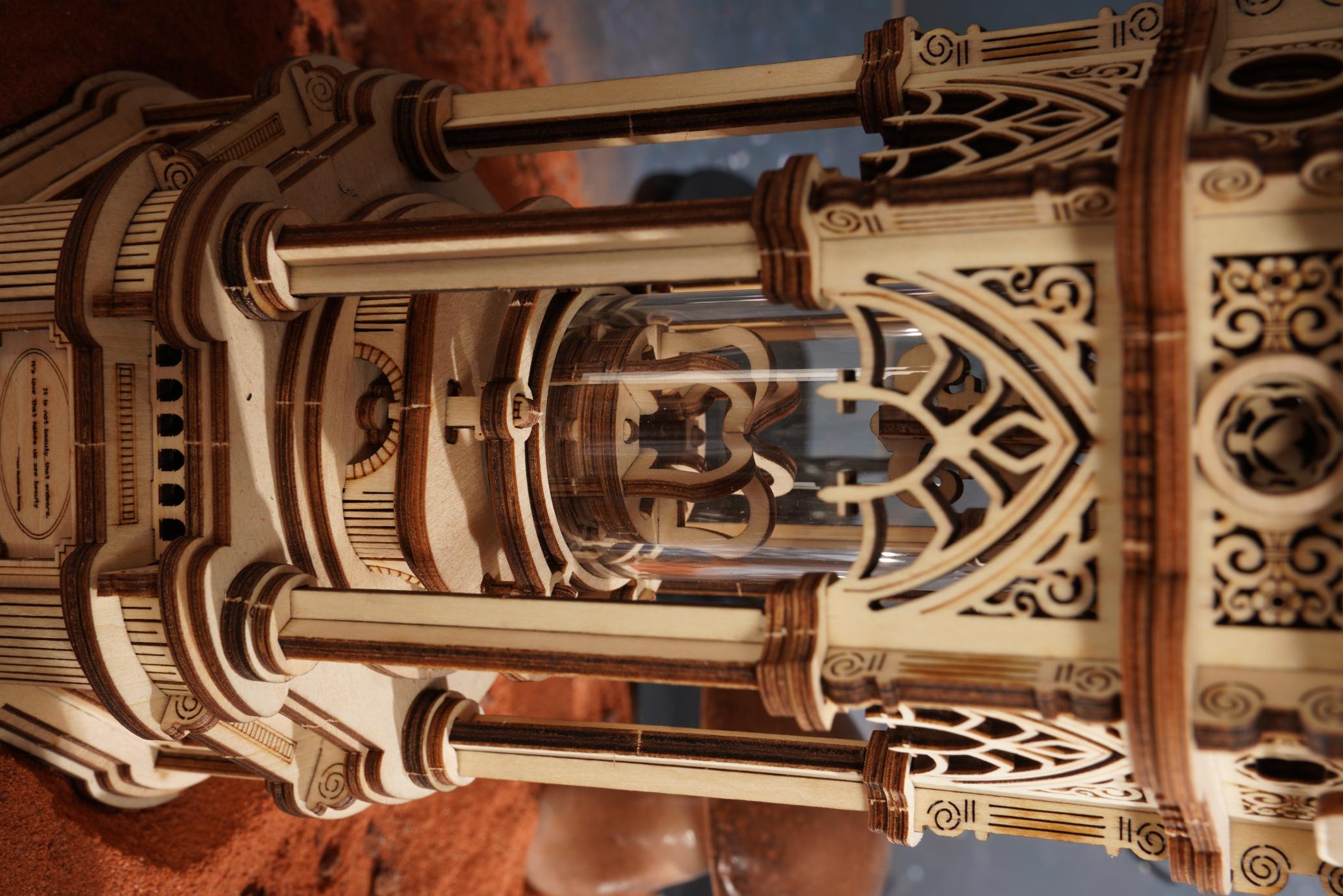 Robotime Rokr Music Box 3D Wooden Puzzle Game Assembly Model Building Kits Toys for Gifts