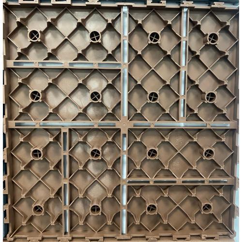 Plastic Interlocking Deck Tiles,44 Pack Patio Deck Tiles,12"x12" Square Waterproof Outdoor All Weather Use, Patio Decking Tiles for Poolside Balcony