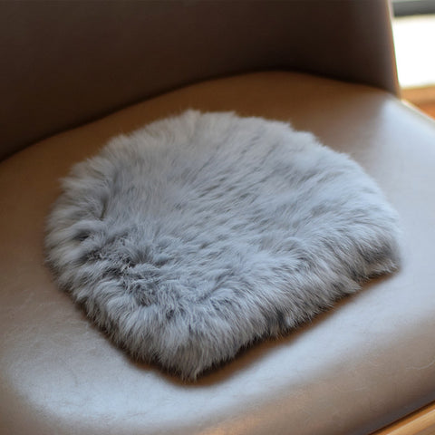 Knitted Rabbit Fur Hat Children