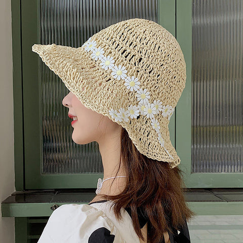 Sun Protection Foldable Straw Hat