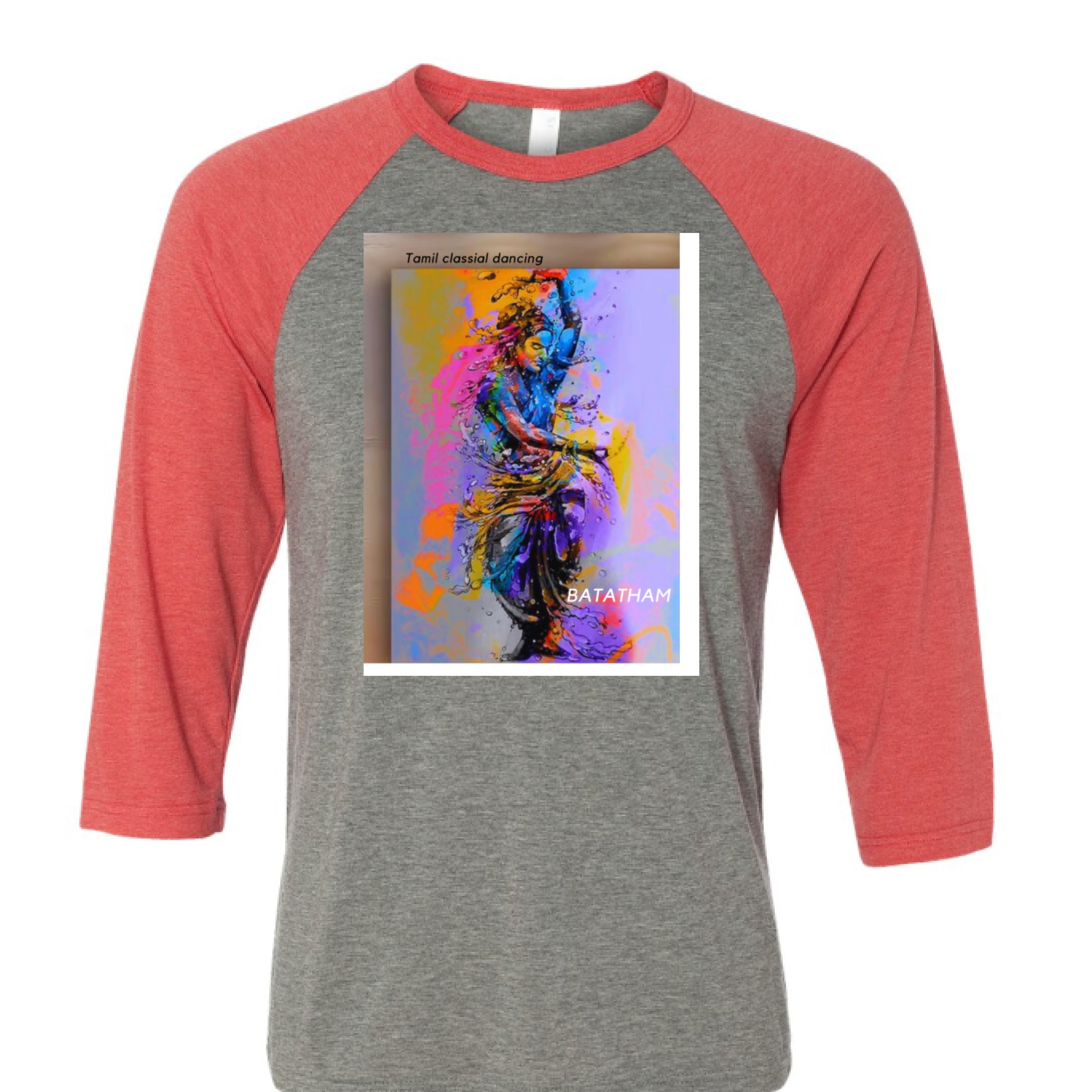 GREY/LT RED TRIBLEND - FRONT