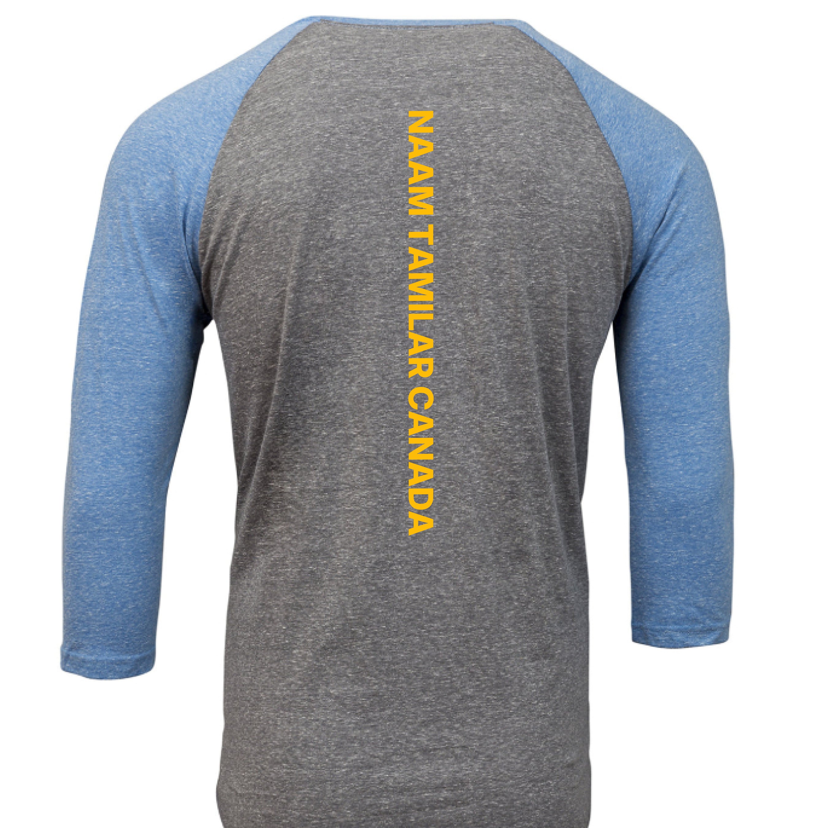 GREY/ ROYAL TRIB - BACK