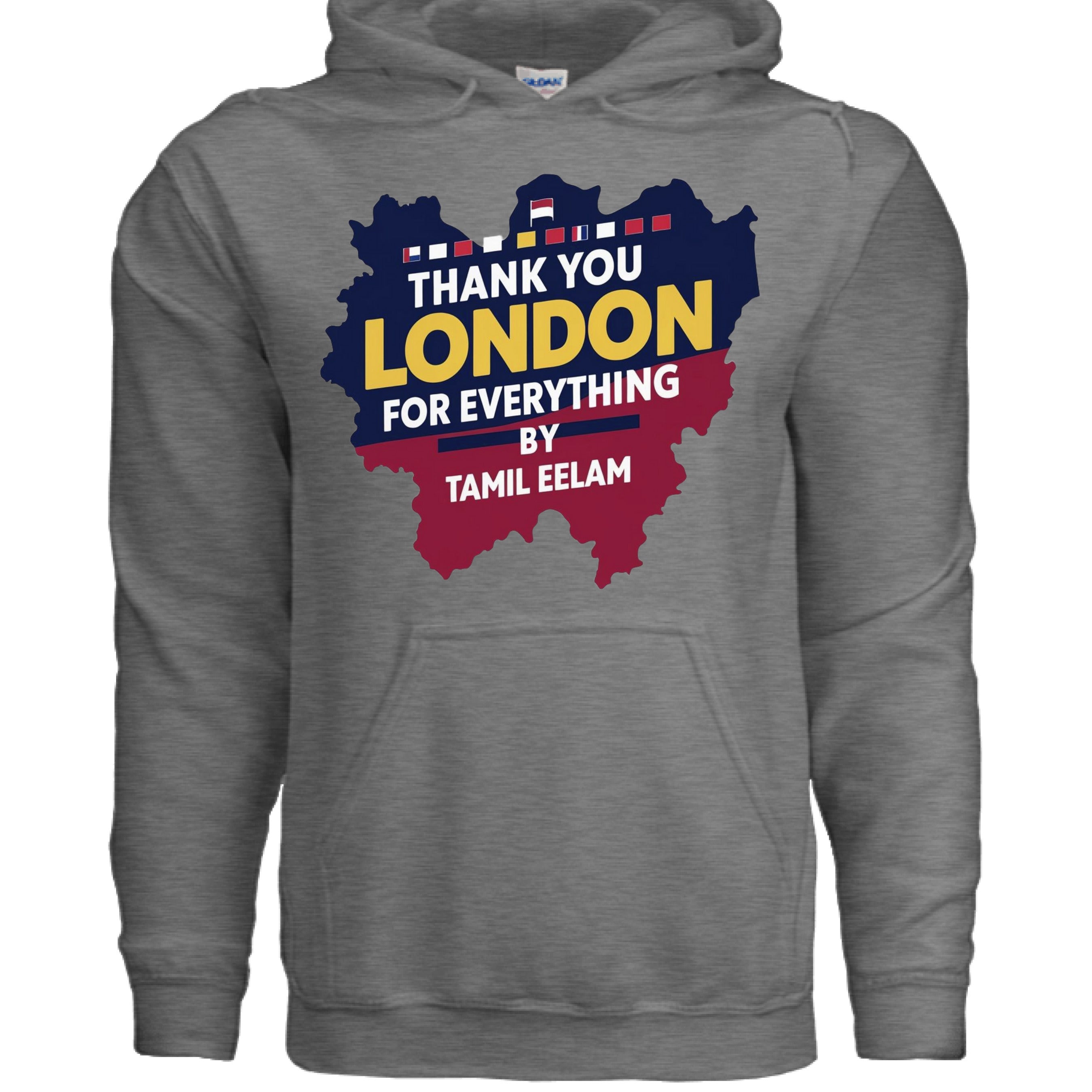 GRAPHITE HEATHER - FRONT