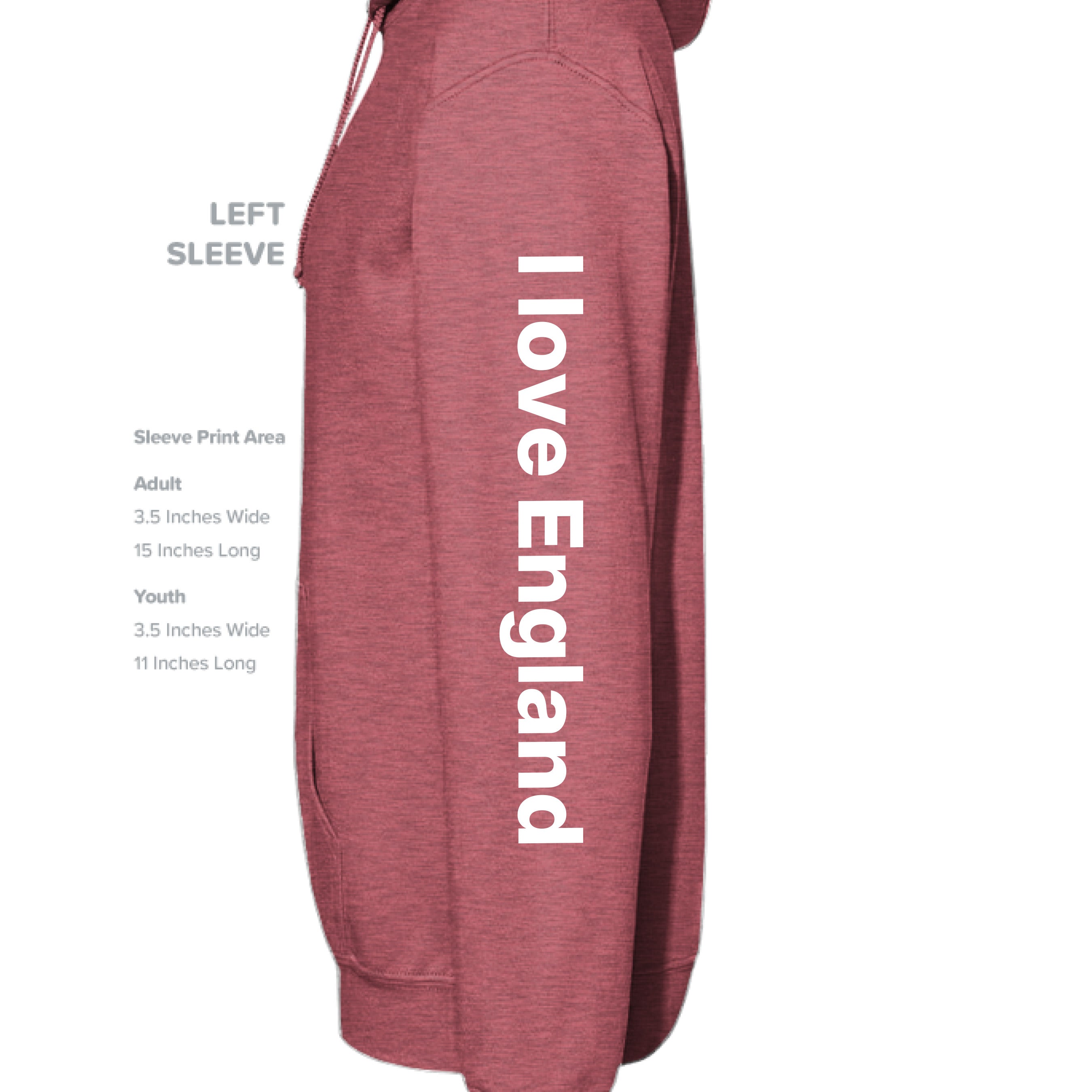 Heather Sport Scarlet Red - SLEEVE_LEFT