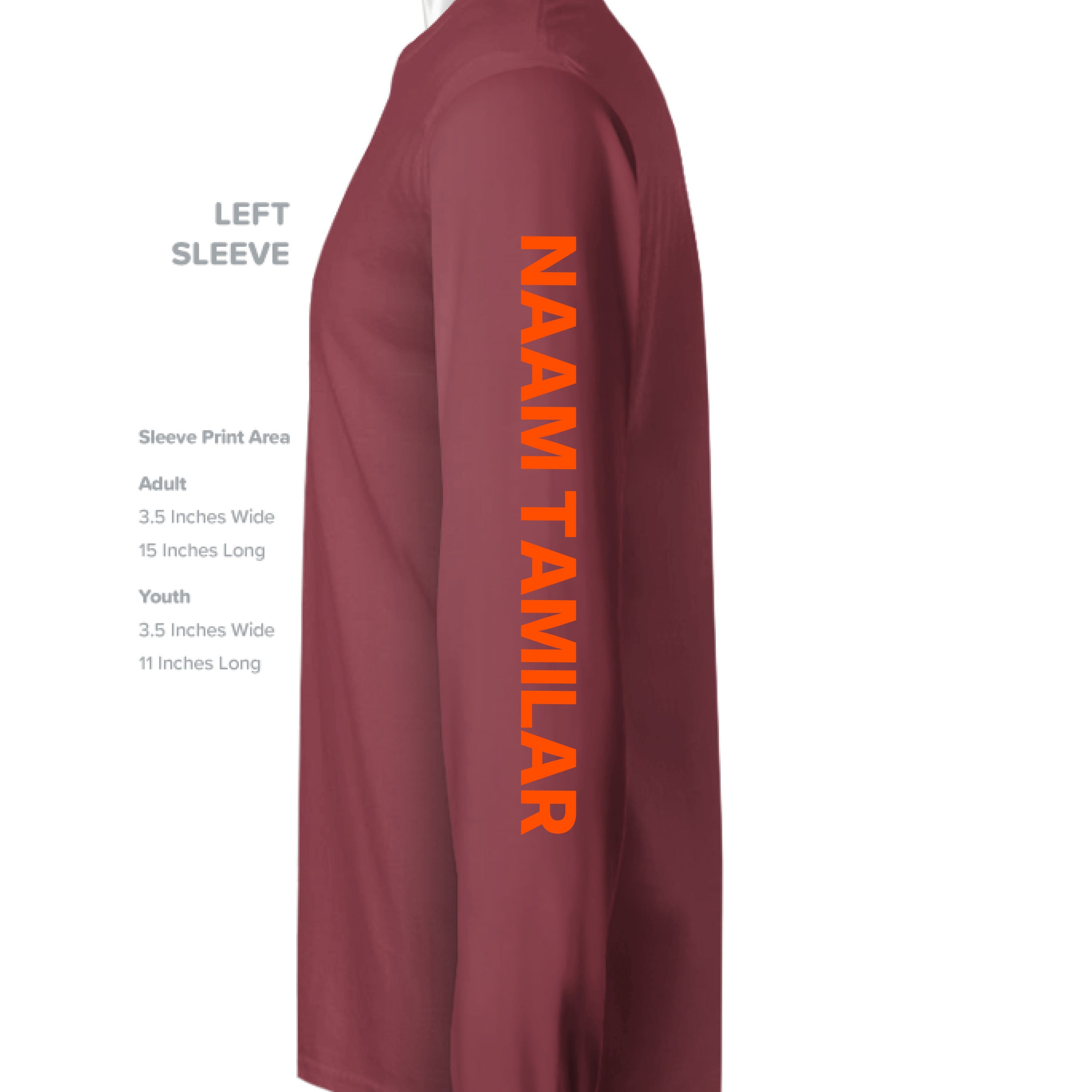 Red - SLEEVE_LEFT