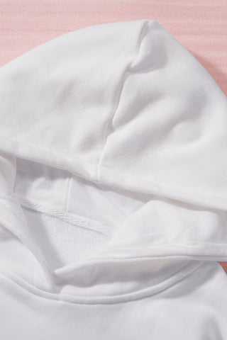 Dropped Shoulder Kangaroo Pocket Hoodie