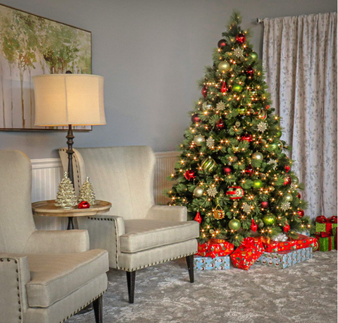 7.5' Unlit Full Artificial Christmas Tree Virginia Pine