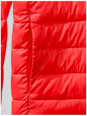 BOYS' LIGHTWEIGHT WATER-RESISTANT PACKABLE HOODED PUFFER COATS