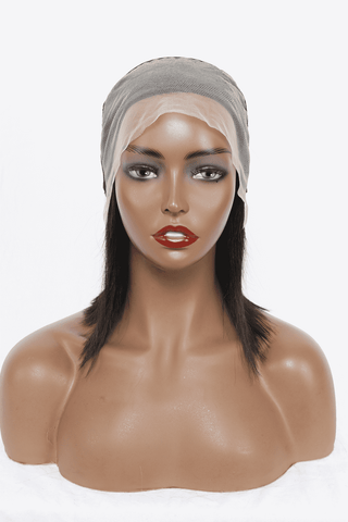 Hair Wig-Lace Front Wigs Human Hair in Natural Color 150% Density-12" 140g