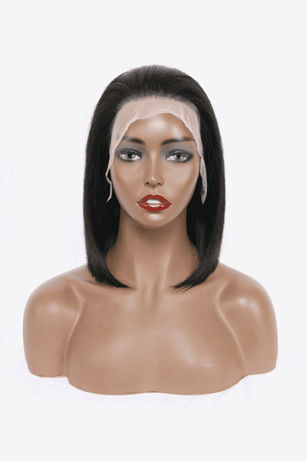 Hair Wig-Lace Front Wigs Human Hair in Natural Color 150% Density-12" 140g