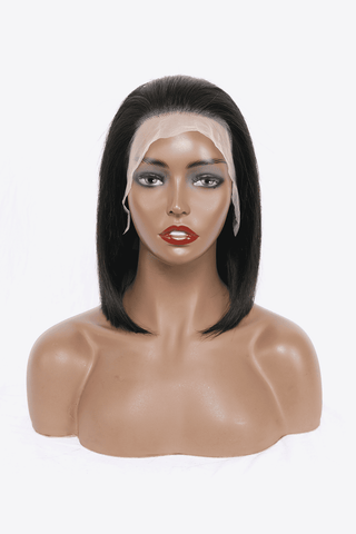Hair Wig-Lace Front Wigs Human Hair in Natural Color 150% Density-12" 140g