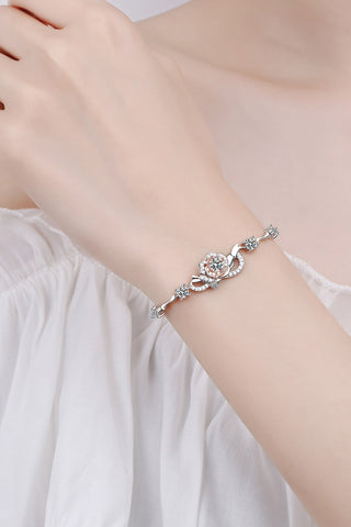Bracelet 925 Sterling Silver Moissanite