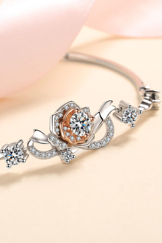 Bracelet 925 Sterling Silver Moissanite