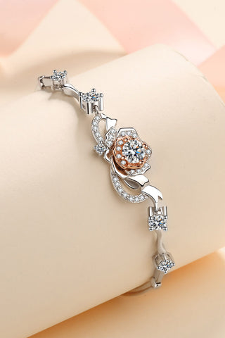 Bracelet 925 Sterling Silver Moissanite